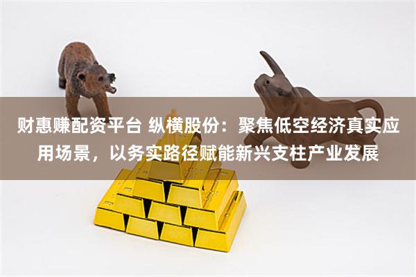 财惠赚配资平台 纵横股份：聚焦低空经济真实应用场景，以务实路径赋能新兴支柱产业发展